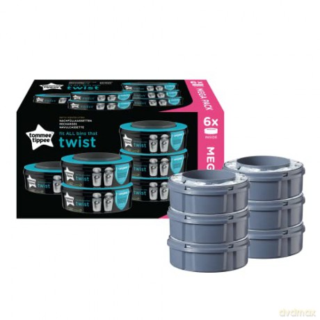 Tommee Tippee Wkład Do Pojemników 6pak