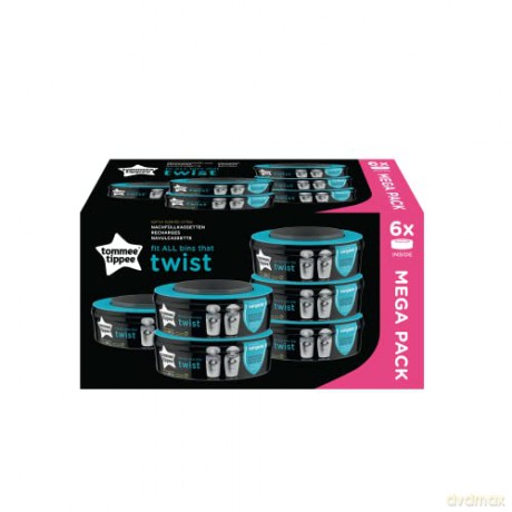Tommee Tippee Wkład Do Pojemników 6pak