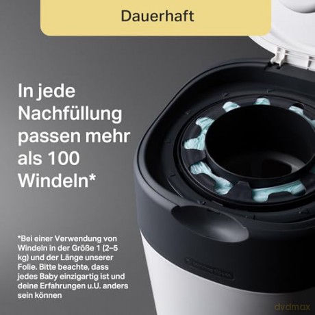 Tommee Tippee Zestaw Pojemnik Na Pieluszki + 12 Wkładów