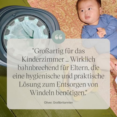 Tommee Tippee Zestaw Pojemnik Na Pieluszki + 12 Wkładów
