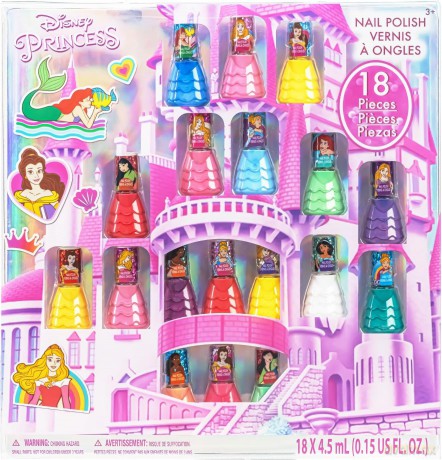 Disney Princess 18 sztuk zestaw lakieru do paznokci