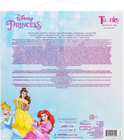 Disney Princess 18 sztuk zestaw lakieru do paznokci