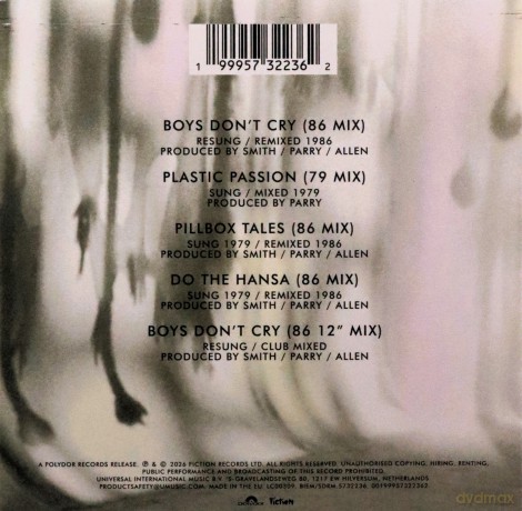 The Cure: Boys Don't Cry (86 Mix) Anniversary Edition [CD]