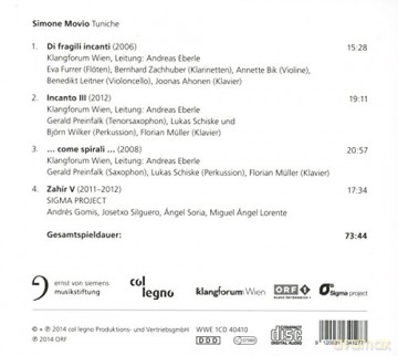 Movio: Tuniche [CD]