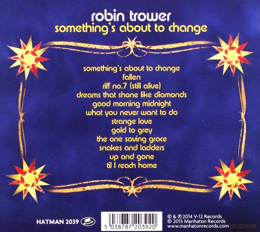 Robin Trower: Something\'s About To Change [CD]