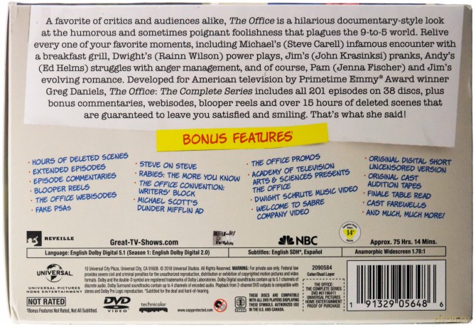 The Office: The Complete Series (Biuro) [BOX] [38DVD]