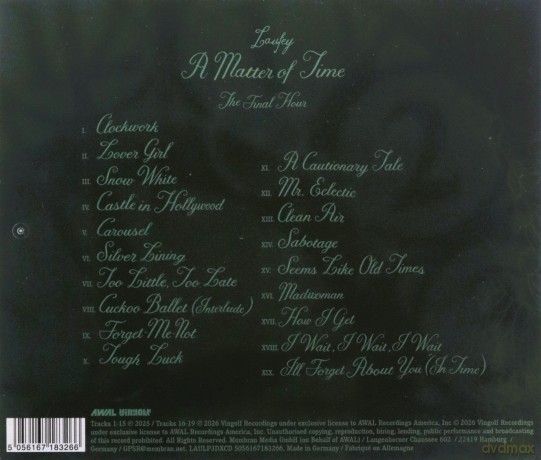 Laufey: A Matter Of Time The Final Hour [CD]