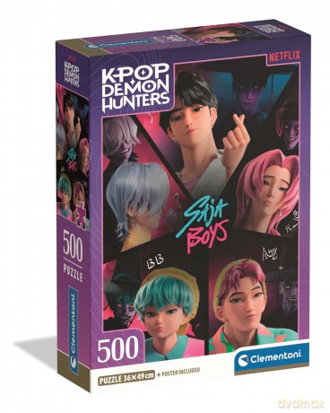 CLEMENTONI 500 el. Compact K-Pop Demon Hunters 35625 [PUZZLE]