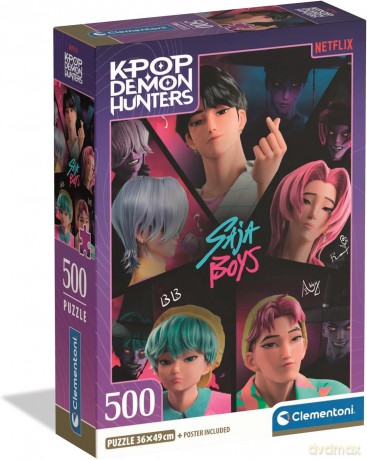 CLEMENTONI 500 el. Compact K-Pop Demon Hunters 35625 [PUZZLE]
