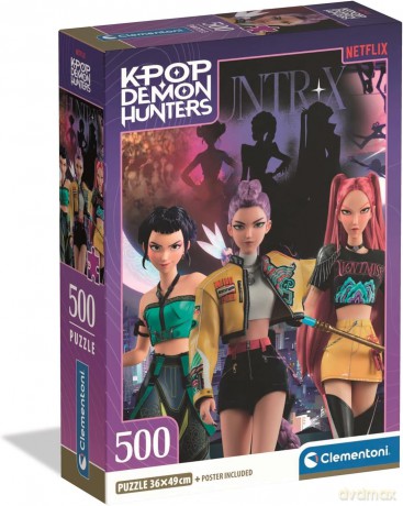 CLEMENTONI 500 el. Compact K-Pop Demon Hunters 35626 [PUZZLE]