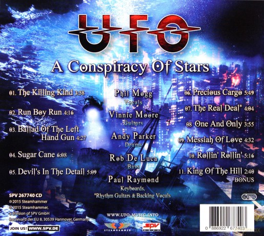 UFO: Conspiracy of Stars [CD]