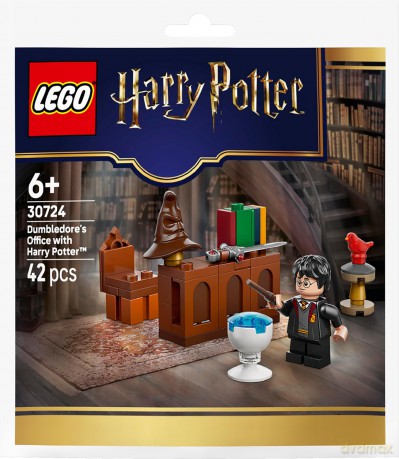 LEGO Harry Potter Gabinet Dumbledore'a z Harrym Potterem (30724) [KLOCKI]