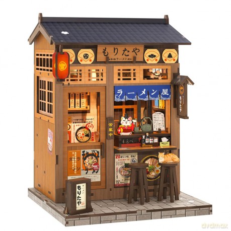 Miniaturowy domek Book Nook Bar w Tokio [PUZZLE]