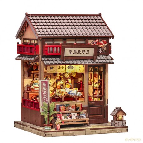 Miniaturowy domek Book Nook Japońskie sensu [PUZZLE]