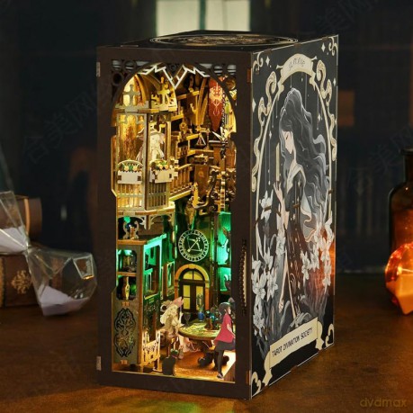 Miniaturowy domek Book Nook Karty tarota [PUZZLE]