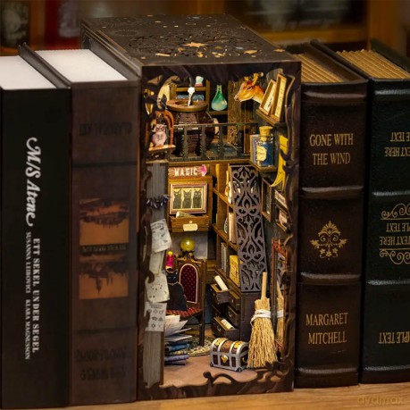 Miniaturowy domek Book Nook Magiczna apteka [PUZZLE]