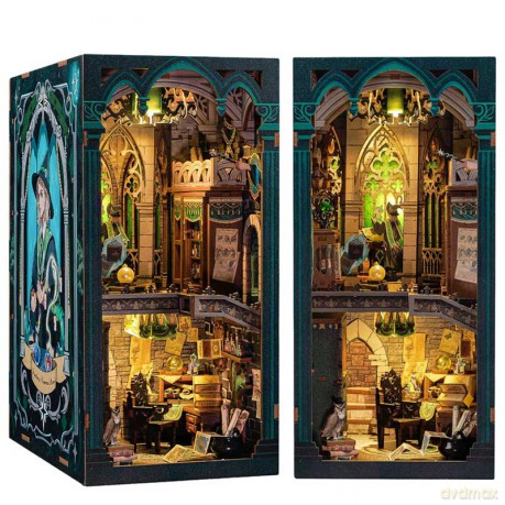 Miniaturowy domek Book Nook Pokój życzeń [PUZZLE]