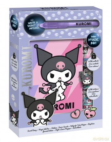 Pamiętnik z magicznym długopisem Kuromi KU00053