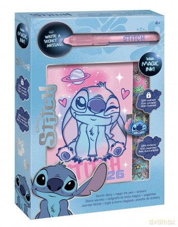 Pamiętnik z magicznym długopisem Stitch ST00146