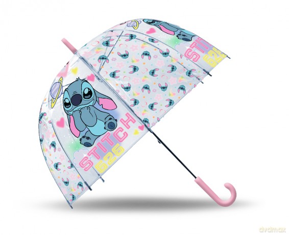 Parasolka Stitch 46cm manualna przezroczysta ST00152