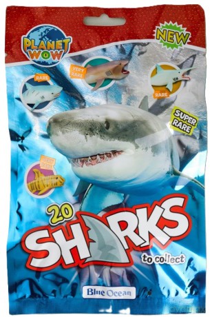 Planet WOW Sharks saszetka 1szt.mix [FIGURKA]