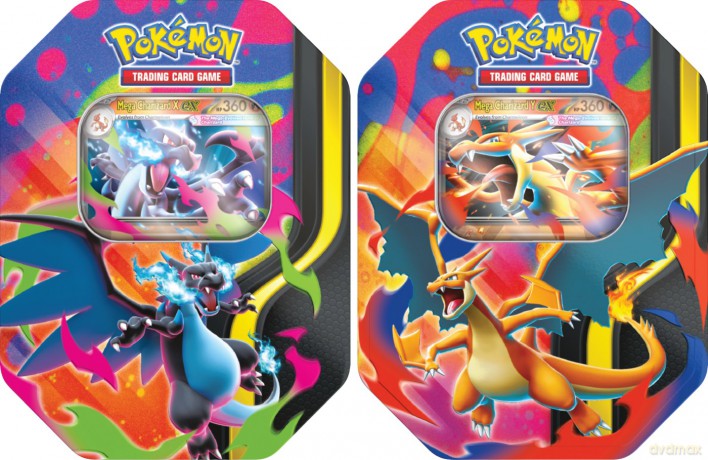 Pokemon TCG 2026 Spring Tin Mega Charizard 1szt.mix [FIGURKA]