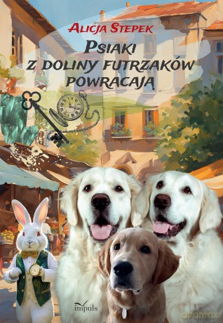 Psiaki z Doliny Futrzaków powracają Psychoedukacyjna fabularna gra książkowa - Alicja Stepek [KSIĄŻKA]