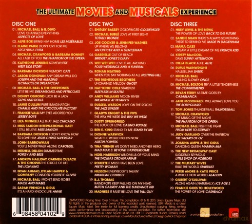 The Ultimate Movies And Musicals Experience [3CD]