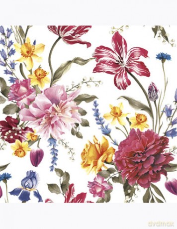 Serwetki DAISY Lunch SD 330x330 Kwiaty 044601