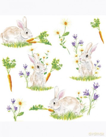 Serwetki DAISY Lunch SD 330x330 Wielkanoc 012901