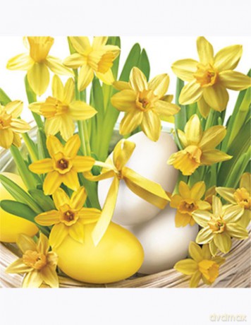 Serwetki DAISY Lunch SD 330x330 Wielkanoc 013201