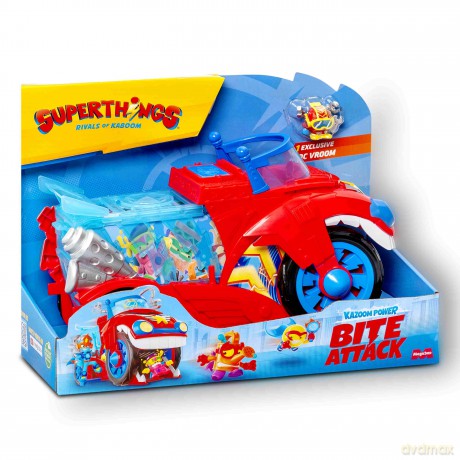Super Things Kazoom Power Pojazd Bite Attack do Pożerania Złoczyńców