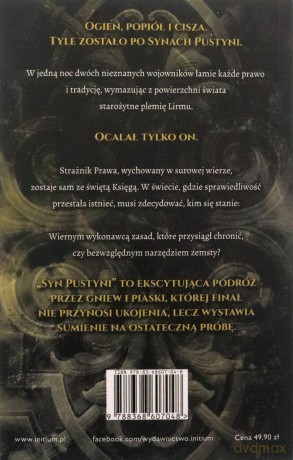 Syn pustyni (ilustrowane brzegi) - Adam Hetmański [KSIĄŻKA]