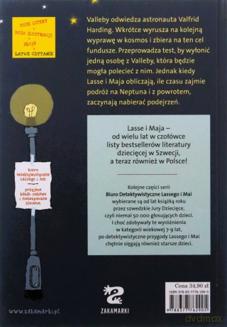 Tajemnica astronauty. Biuro Detektywistyczne Lassego i Mai - Martin Widmark [KSIĄŻKA]