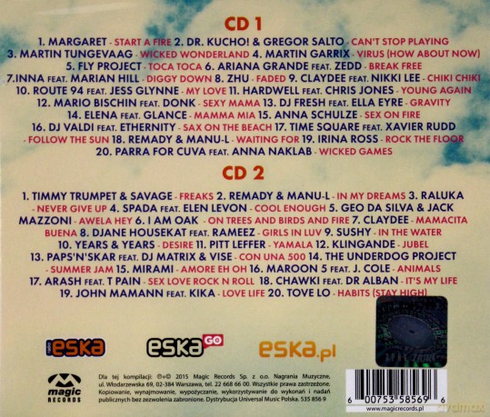 Eska Odwołuje Zimę 2015 [2CD]