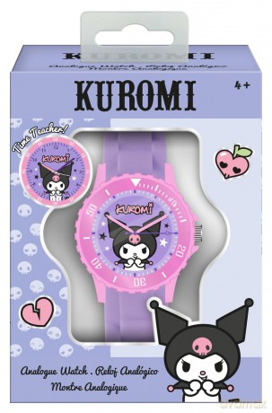 Zegarek analogowy Kuromi KU00049