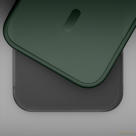 Apple iPhone 16 - 3mk Smoke MagCase Green