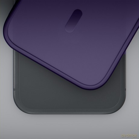 Apple iPhone 16 - 3mk Smoke MagCase Purple