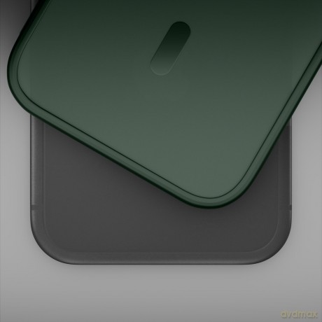 Apple iPhone 16 Pro Max - 3mk Smoke MagCase Green