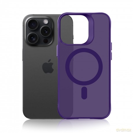 Apple iPhone 16 Pro Max - 3mk Smoke MagCase Purple