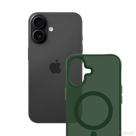 Apple iPhone 17 - 3mk Smoke MagCase Green