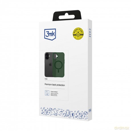 Apple iPhone 17 - 3mk Smoke MagCase Green
