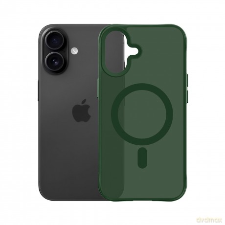 Apple iPhone 17 - 3mk Smoke MagCase Green