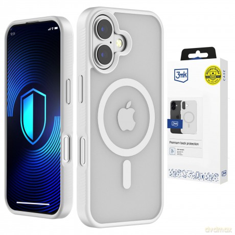 Apple iPhone 17 - 3mk Smoke MagCase White