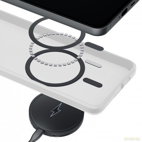 Apple iPhone 17 - 3mk Smoke MagCase White