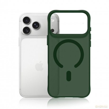 Apple iPhone 17 Pro - 3mk Smoke MagCase Green