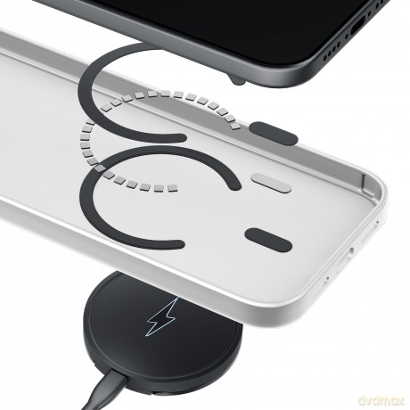 Apple iPhone 17 Pro - 3mk Smoke MagCase White