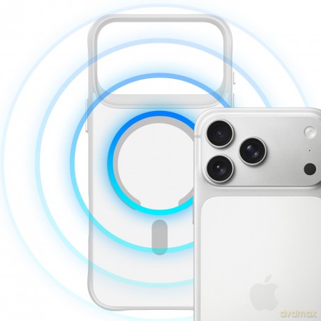 Apple iPhone 17 Pro - 3mk Smoke MagCase White
