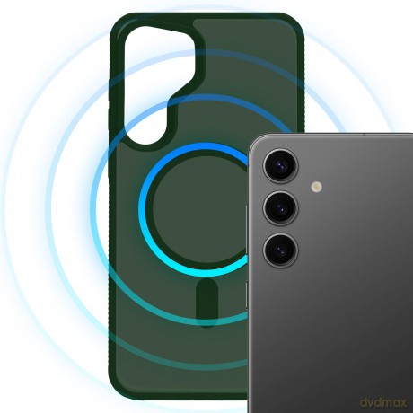 Apple iPhone 17 Pro Max - 3mk Smoke MagCase Green
