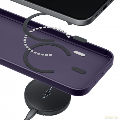 Apple iPhone 17 Pro Max - 3mk Smoke MagCase Purple